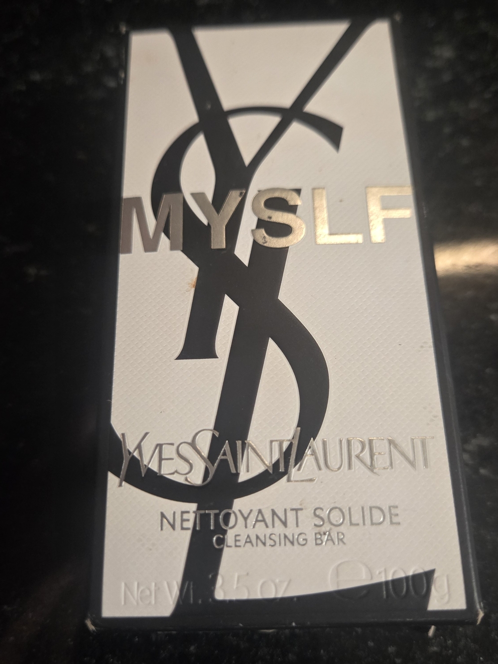 Yves Saint Laurent MYSLF Solid Cleansing Bar - White